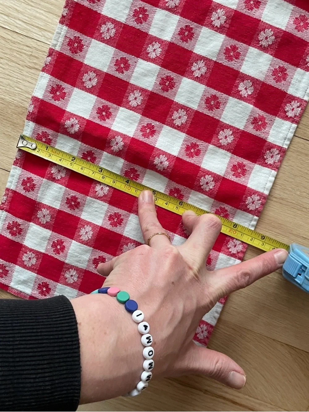Vintage Tavern Check Table Runner